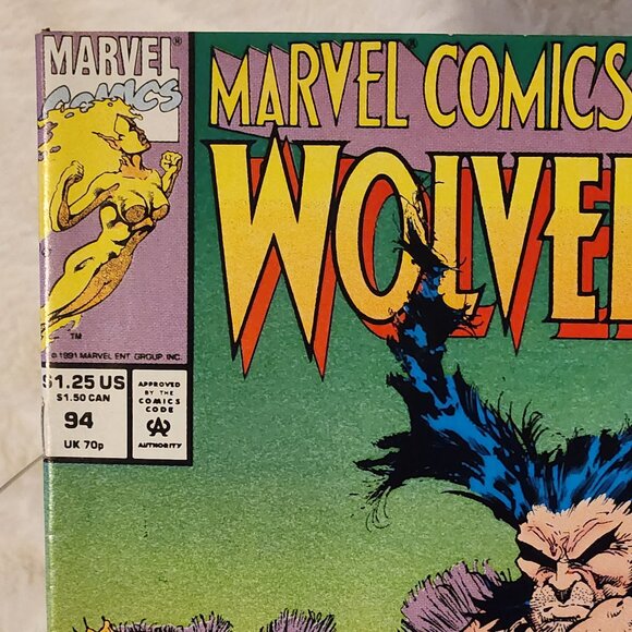 Marvel Comics Presents #94 (1991) Marvel Comics, Flip-Book, Sam Keith - Picture 3 of 14